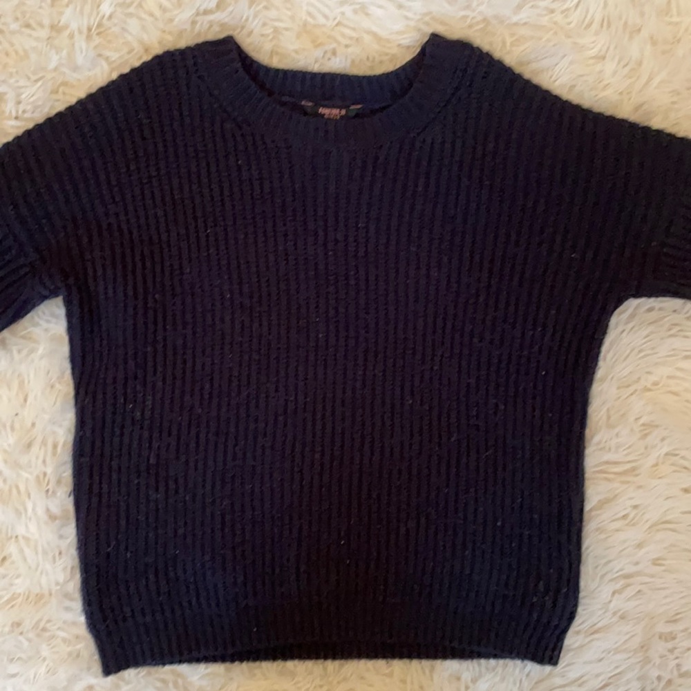 Forever 21 Navy Sweater